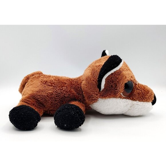 Russ Berrie Sly Lil Peepers Fox Stuffed Animal 11" Plush Big Eyes - Picture 3 of 5